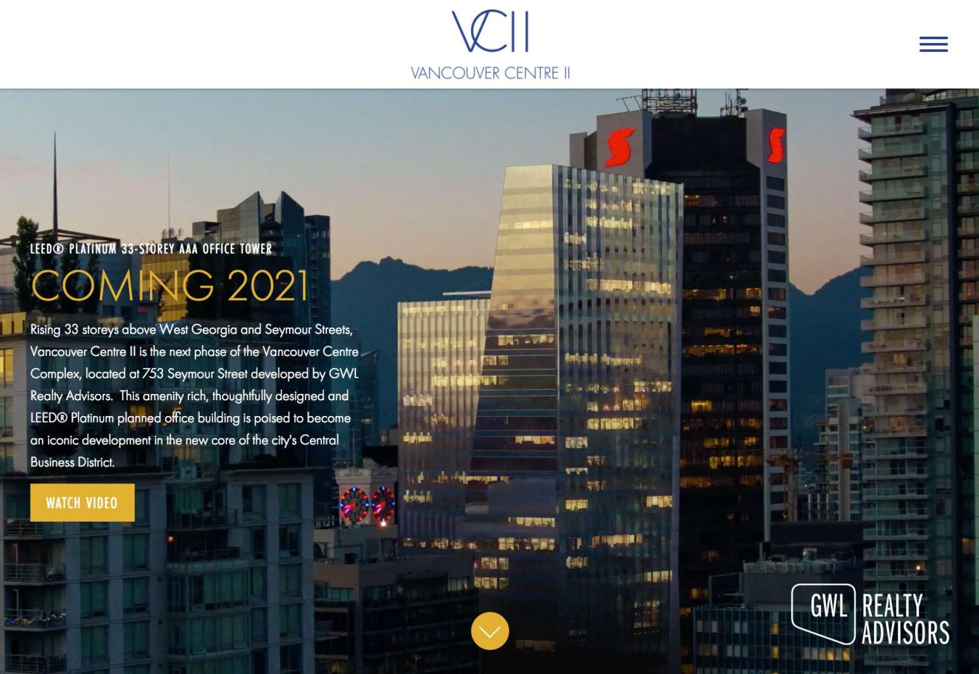 Vcii homepage